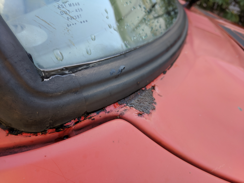 I don’t want to use the “R” word but... It’s uhhh it’s rust.